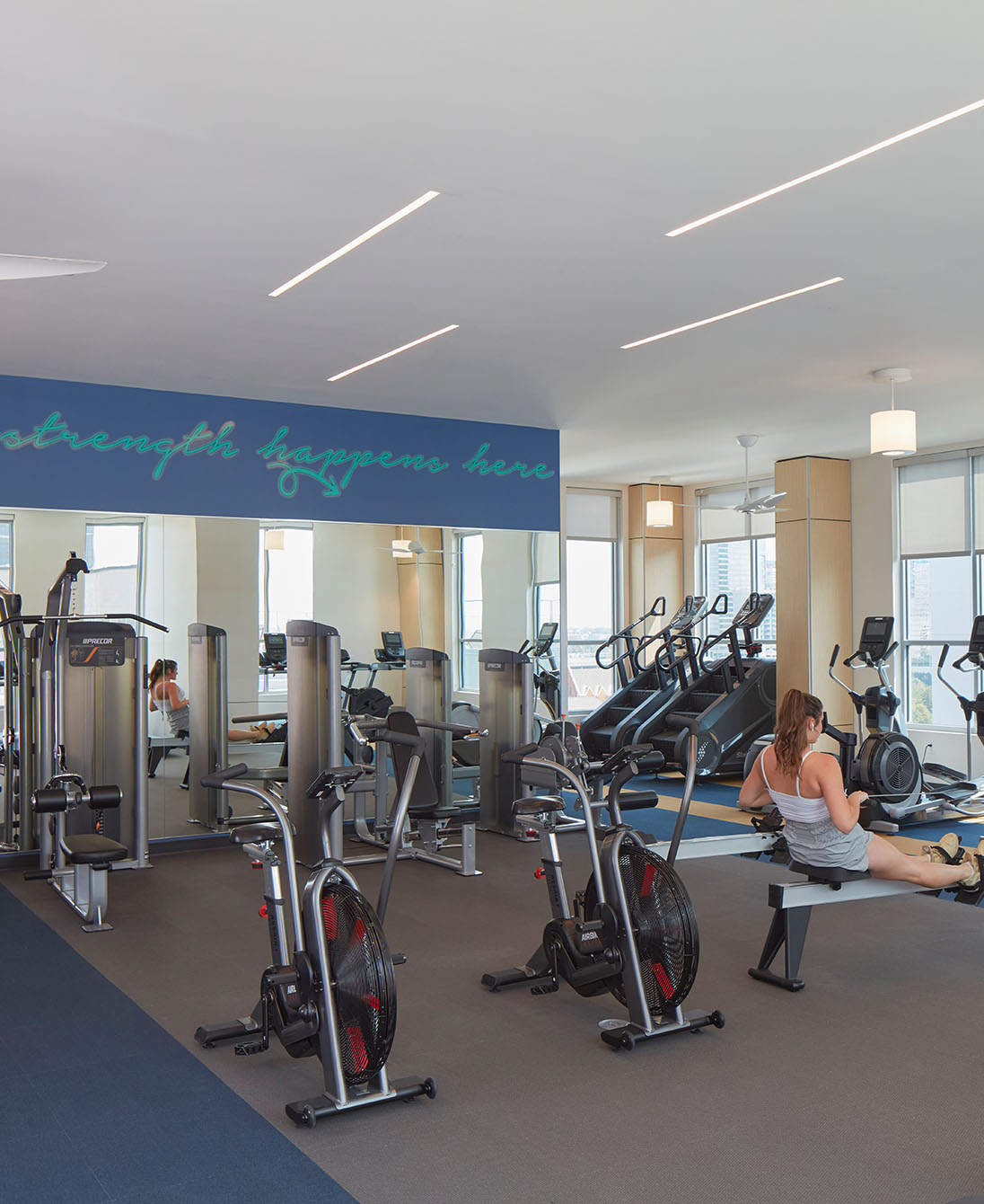 A state-of-the-art fitness center