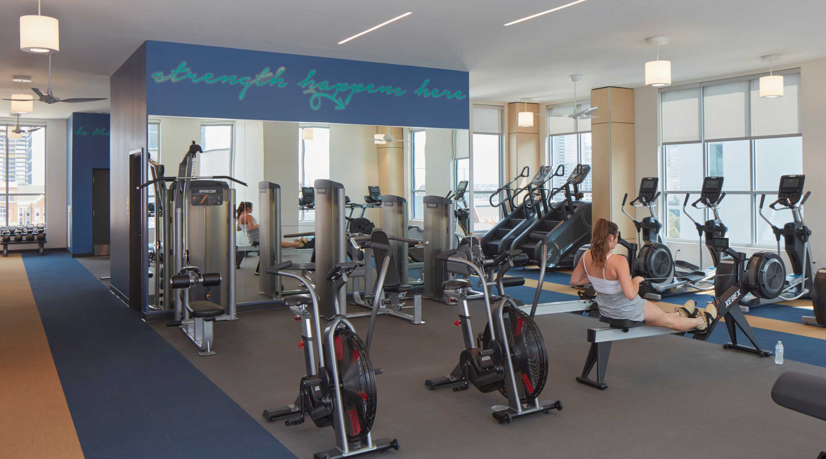 A state-of-the-art fitness center